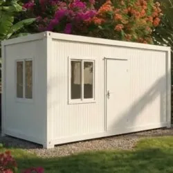 Rendu 3D de la maison container en kit renforcée MAOI 6×3m